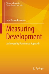 Enlarge image Cover: Measuring Development - Springer