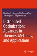 Cover: Distributed Optimization: Advances in Theories, Methods, and Applications - Springer