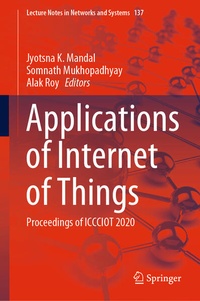 Enlarge image Cover: Applications of Internet of Things - Springer