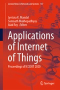Cover: Applications of Internet of Things - Springer