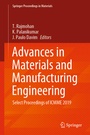 Cover: Advances in Materials and Manufacturing Engineering - Springer