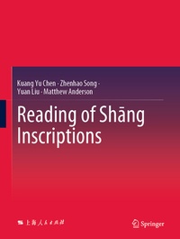 Enlarge image Cover: Reading of Shang Inscriptions - Springer