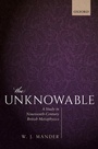 Cover: The Unknowable - OUP eBook
