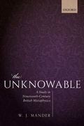 Cover: The Unknowable - OUP eBook