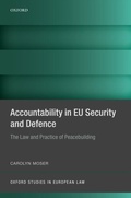 Cover: Accountability in EU Security and Defence - OUP eBook