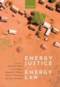 Cover: Energy Justice and Energy Law - OUP eBook