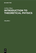 Cover: Introduction to Theoretical Physics. Volume 2 - De Gruyter