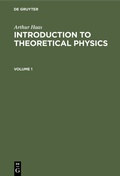 Cover: Introduction to Theoretical Physics. Volume 1 - De Gruyter