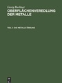 Cover: Die Metallfärbung - De Gruyter