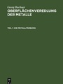 Cover: Die Metallfärbung - De Gruyter