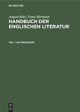 Cover: Die Prosaiker - De Gruyter