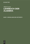 Cover: Grundlagen der Arithmetik - De Gruyter