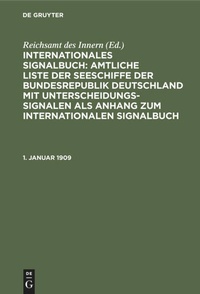 Enlarge image Cover: 1. Januar 1909 - De Gruyter