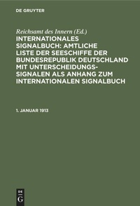 Enlarge image Cover: 1. Januar 1913 - De Gruyter