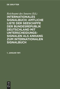 Enlarge image Cover: 1. Januar 1911 - De Gruyter