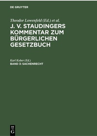 Bild: Sachenrecht - De Gruyter