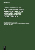 Cover: Recht der Schuldverh&auml;ltnisse, Teil 1: &sect;&sect; 241-580 - De Gruyter
