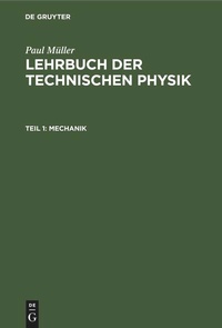 Enlarge image Cover: Mechanik - De Gruyter