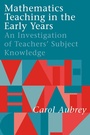 Cover: Mathematics Teaching in the Early Years - Routledge