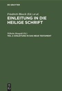 Cover: Einleitung in das Neue Testament - De Gruyter
