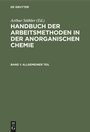 Cover: Allgemeiner Teil - De Gruyter