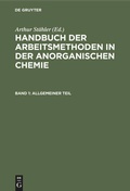 Cover: Allgemeiner Teil - De Gruyter