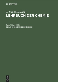 Bild vergrößern Bild: Anorganische Chemie - De Gruyter