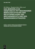 Cover: Das B&uuml;rgerliche Gesetzbuch mit besonderer Ber&uuml;cksichtigung der Rechtsprechung... / Recht der Schuldverh&auml;ltnisse II (einzelne Schuldverh&auml;ltnisse) - De Gruyter