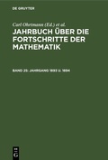 Cover: Jahrgang 1893 u. 1894 - De Gruyter