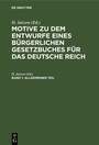 Cover: Allgemeiner Teil - De Gruyter
