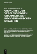 Cover: Vorbemerkungen. Nominalcomposita. Reduplicierte Nominalbildungen. Nomina mit Stammbildenden Suffixen. Wurzelnomina - De Gruyter