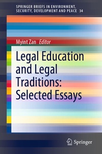 Abbildung von: Legal Education and Legal Traditions: Selected Essays - Springer