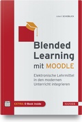 Cover: Blended Learning mit MOODLE - Hanser