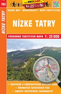 Abbildung von: Nízke Tatry / Niedere Tatra (Wander - Radkarte 1:25.000) - SHOcart
