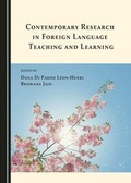 Cover: Contemporary Research in Foreign Language Teaching and Learning - Cambridge Scholars Publishing