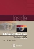 Cover: Inside Administrative Law - Aspen Publishing