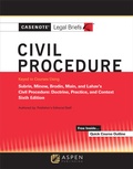 Abbildung von: Casenote Legal Briefs for Civil Procedure Keyed to Subrin, Minow, Brodin, Main, and Lahav - Aspen Publishing