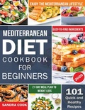 Cover: Mediterranean Diet For Beginners - Creafe Publishing