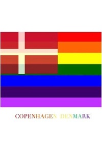 Abbildung von: COPENHAGEN DENMARK Gay pride flag blank journal - Blurb