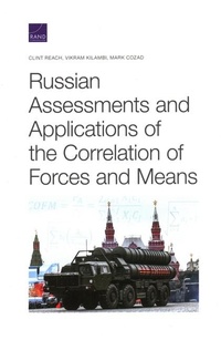 Enlarge image Cover: Russian Assessments and Applications of the Correlation of Forces and Means - RAND