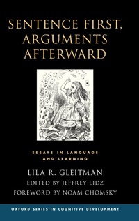 Abbildung von: Sentence First, Arguments Afterward - Oxford University Press Inc