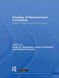 Cover: Puzzles of Government Formation - Routledge