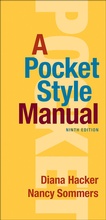 Cover: A Pocket Style Manual - Bedford/Saint Martin's