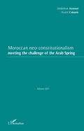 Cover: Moroccan neo-constitutionalism - Editions L'Harmattan