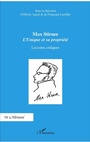 Cover: Max Stirner - Editions L'Harmattan