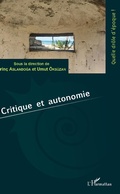 Cover: Critique et autonomie - Editions L'Harmattan