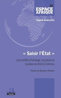 Cover: "Saisir l'Etat" - Academia