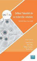 Cover: Definir l'identite de la recherche-creation - EME Editions