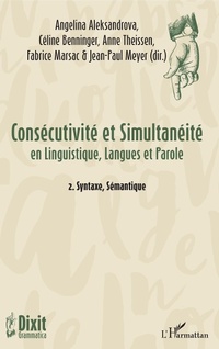 Enlarge image Cover: Consecutivite et Simultaneite - Editions L'Harmattan