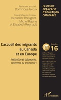 Cover: L'accueil des migrants au Canada et en Europe - Editions L'Harmattan